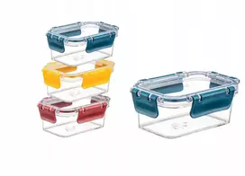 Enger STAČIAKAMPIS PLASTIKINIS VIRTUVĖS TAKELIS SU SANGTUKU, SKAIDRUMAS 375ml 1vnt