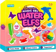 Magic Vanduo Elf „pasidaryk pats“ vandens rinkinys GEL MAGIC WATER FIGURINES AquaGel IA1