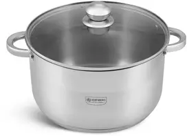 PLIENINIS PUODAS EDENBERG 28 cm 9,5 L INDUKCINIS