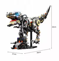 MECHANINIAI TYRANNOSAUR REX DINOZAURŲ KALULAI KONSTRUKCIJOS KALULAI VAIKAMS