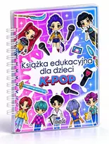 Šventinė dovana kelionės smagi K-pop edukacinė Velcro knyga