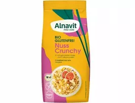 Be glitimo Traški žemės riešutų granola 300G ALNAVIT BIO
