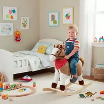 SUPAMASIS ARRGAS DIDELIS 74cm supamasis žirgas GALLOPING ROCKING TIL Sesttino