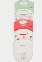 5 PAKUOTĖS GEORGE BIBS, COTTON BIBS