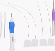 SIUVINĖJIMO RINKINYS, REGULIUOJAMAS, ERGONOMIKOS, KEIČIAMOS VADAS, ILGUS