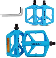 DSJ Mėlynas Platform Bicycle Pedals Composite Ultra Light - 275g MTB