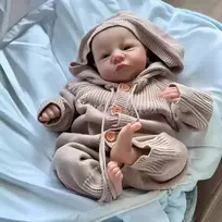 Reborn Twins imitacinė lėlės atgimimo kūdikio žaislas 47cm
