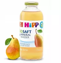 HIPP BIO kriaušių sultys SU MINERALINIU VANDENIU 500ml BE CUKRAUS