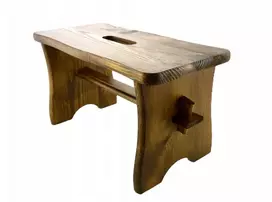 VIDUTINIAI DAŽYTA Ąžuolo taburetė RYCZKA WOODEN STOOL virtuvės taburetė FSC