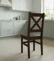 Dedeki Medinės kėdės spalva C. Riešutas Kitchen X Stool Valgomojo kėdės Stalas