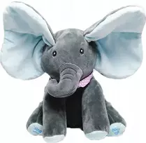 Leopard MASKOTAS groja SINGING ELEPHANT MOVES EARS INTERACTIVE ELEPHANT