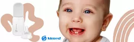 Simed Maitinimo buteliukas su silikoniniu žindeliu be BPA 140 ml pientraukiui