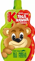 Kubuś Mikė braškių, obuolių, bananų, morkų putėsiai 100g