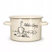 EMALINIS PUODAS AUKŠTAS 22CM INDUKCINĖS DUJINĖS EMALINĖS TRAUKOS OLKUSZ LARGE 5,5L