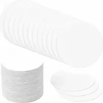 APVALYTI KAVOS FILTRAI 64 MM 800 VNT BALTO POPIERIAUS DISKŲ AROMATAS
