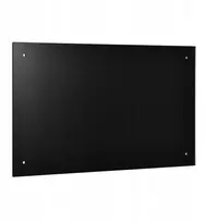[neu.haus] Stiklo virtuvės plokštė 70 x 50 cm Juoda