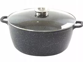 Zilner Mažas granitinis puodas, keptuvė, indukcinis, DANDIS, 20 cm