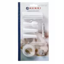 Plaktos grietinėlės sifono dalys, Kitchen Line Hendi remonto komplektas
