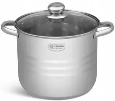 Edenberg Virtuvinis puodas 18 cm 4L su dangteliu - nerūdijantis plienas