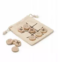 Tic-tac-toe medinis dėlionė vaikams, puikus loginis žaislas