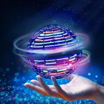 FLYING BALL UFO BALL BOOMERANG DOVANA VAIKAMS, VALDOMA RANKA, LED
