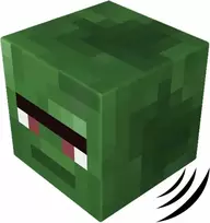 Magnetinis blokas Minecraft Bricks Mob Zombie Villager Puikus ryšys