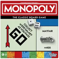 MONOPOLY CLASSIC (Stalo ŽAIDIMAS)