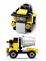 SLUBAN M38-B0592D Mini GELTONI BETONO MIŠYKLĖS BLOKAI
