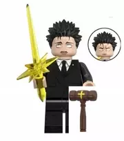 WM Hiromi Higuruma iš Jujutsu Kaisen mini plytų figūrėlės