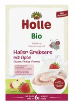 BRAKŠČIŲ IR OBUOLIŲ pieniška avižų košė nuo 6 mėn, BIO 250g - Holle