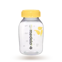 Medela 1x Pieno laikymo buteliukas su spauda 150ml