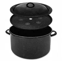 Silesia Emalia Emaliuota uogienė, 15L, pasterizavimo ir konservavimo puodas, 32cm
