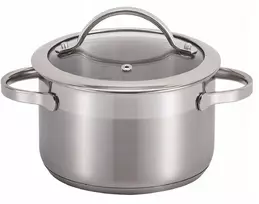 SSW Plieninis indukcinis puodas su Pulpo indukciniu dangteliu, 3,6L, 20 cm