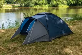 Acamper Zefir 3 Pro 3 asmenų kempingo palapinė su prieangiu