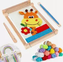 MEDINĖS AUDIMO STAKLĖS 29X19CM AUDIMO RINKINYS VAIKAMS