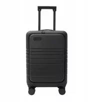 Eternitive Eternity E2 salono lagaminas kietas ABS 38L TSA nešiojamojo kompiuterio kišenė juoda
