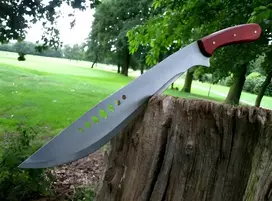 Bsh Adventure KUKRI MACHATE 51 CM DIDELIS ILGAS DIDŽIUS SURVIVAL HULK HOGAN LUMBRUDER PEILIS