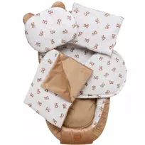 RINKINYS KŪDIKUI 5 viename COCOON MUSLIN COTTON VELVET Vartomas JUKKI XXL