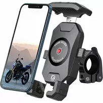 Šarvuotas antivibracinis motociklo Dviračio laikiklis TELEFONUI 4,0-7"
