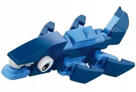 Trifox Blokai 38 el dinozauras iš kaladėlių kaladėlės vaikams dinozauras Mosasaur 000010