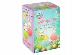 Velykiniai pakabukai su pomponais (3 vnt.) Grafix