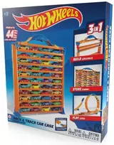 „Hot Wheels“ išplečiamas „Rack N' Truck“ dėklas su lenktynių trasa – HWCC9B