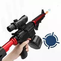 M4A1 AUTOMATINIS GUN GEL VANDENS RUTULIAI FAST RIFLE 20000 RUTULIAI