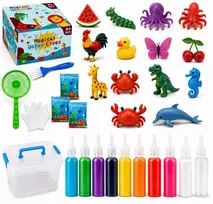 Okami Magic Jelly AQUA vandens geliai 22in1 kūrybiškas 3D plastilinas vaikams