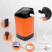 Bedee Nešiojamas turistinis kempingo dušas su LED ekranu 4800mah siurbliu