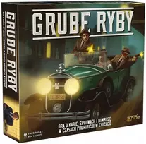BIG FISH GANGSTERS BOARD GAME vakarėlių stalo žaidimas MAFIA CHICAGO