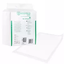 Sugeriantys higieniniai įklotai MEDIBED BASIC 40x60 nesterilūs 360 ml 30 vnt.