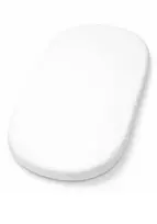 Swanstore Medvilninė paklodė su elastine juostele gondolai, 40x80 cm - balta