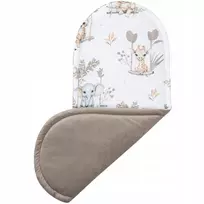 ČIUŽINIS XXL COCOON, DVIPUSIS COCOON, MEDVILNĖS VELVET, 90X40 JUKKI
