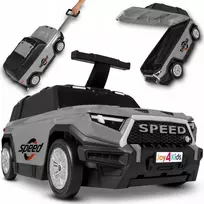 AUTOMOBILINIS lagaminas 3 viename, VAIKŲ AUTOMOBILIS PUSH JOY4KIDS